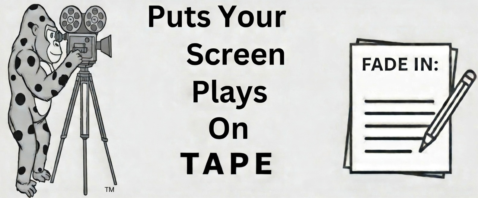 SPOTape Logo - Puts Your Screen Plays On Tape